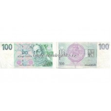 100 Korun 1993 serie A - Bankovka - 100 Kč